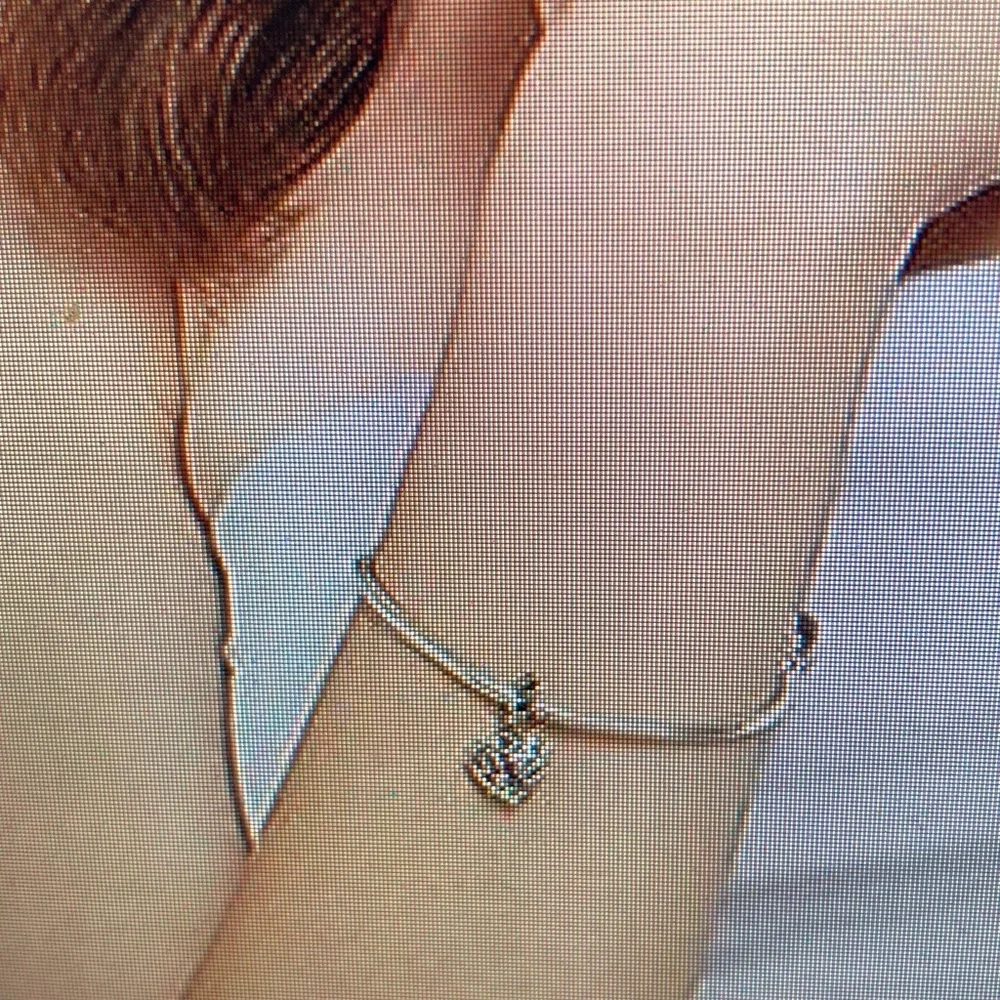 Pandora Silver Heart Charm with Winnie the Pooh